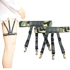 Jelinda Mens shirt stays - Military style
