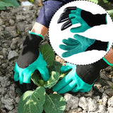 Garden Gloves With Fingertips Claws