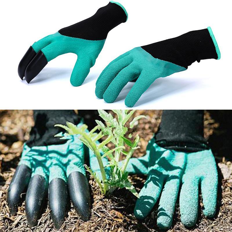 Garden Gloves With Fingertips Claws