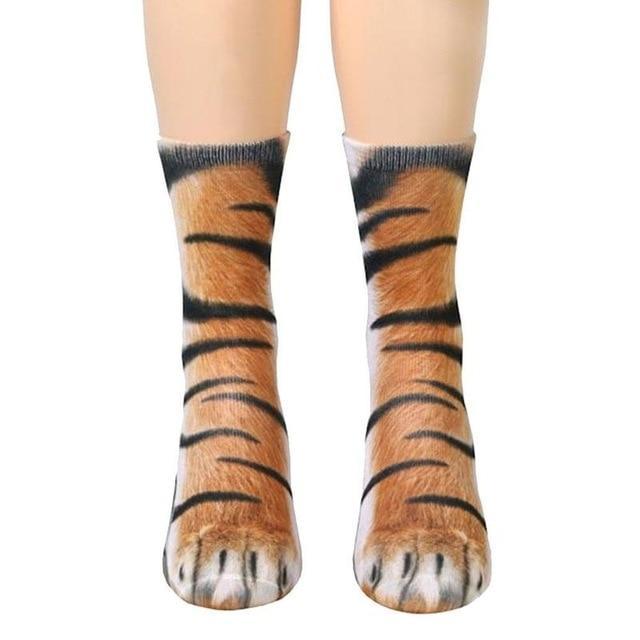 3D Animal Paw Socks