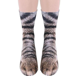 3D Animal Paw Socks